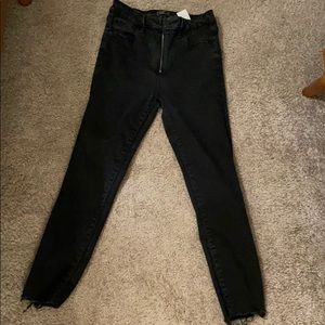 Abercrombie and Fitch black jeans